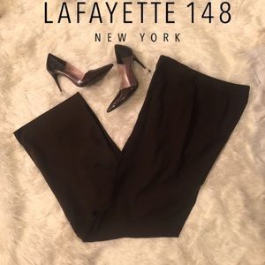 Lafayette 148 Flat Front Trouser Pants